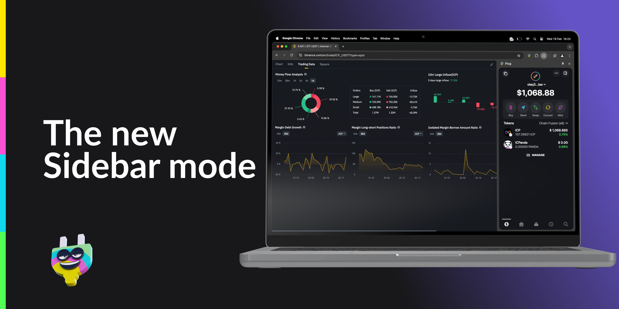 Plug Wallet Introduces Sidebar Mode