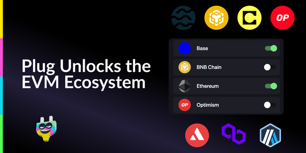 Plug Wallet Expands Support to 13 EVM Networks