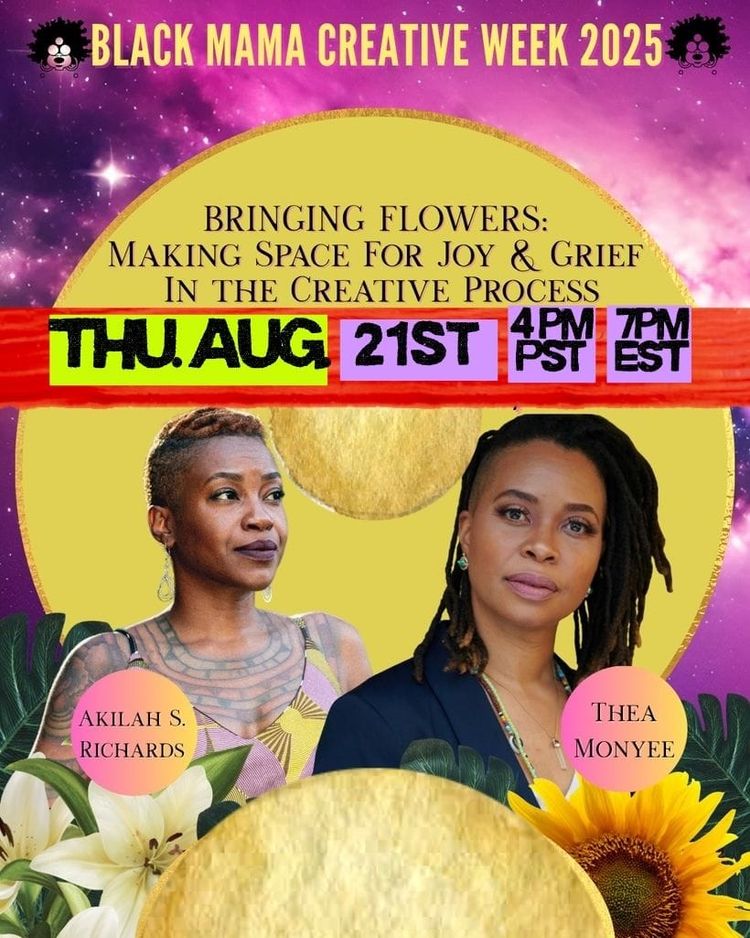 Come sit with Joy, Grief, and Creativity