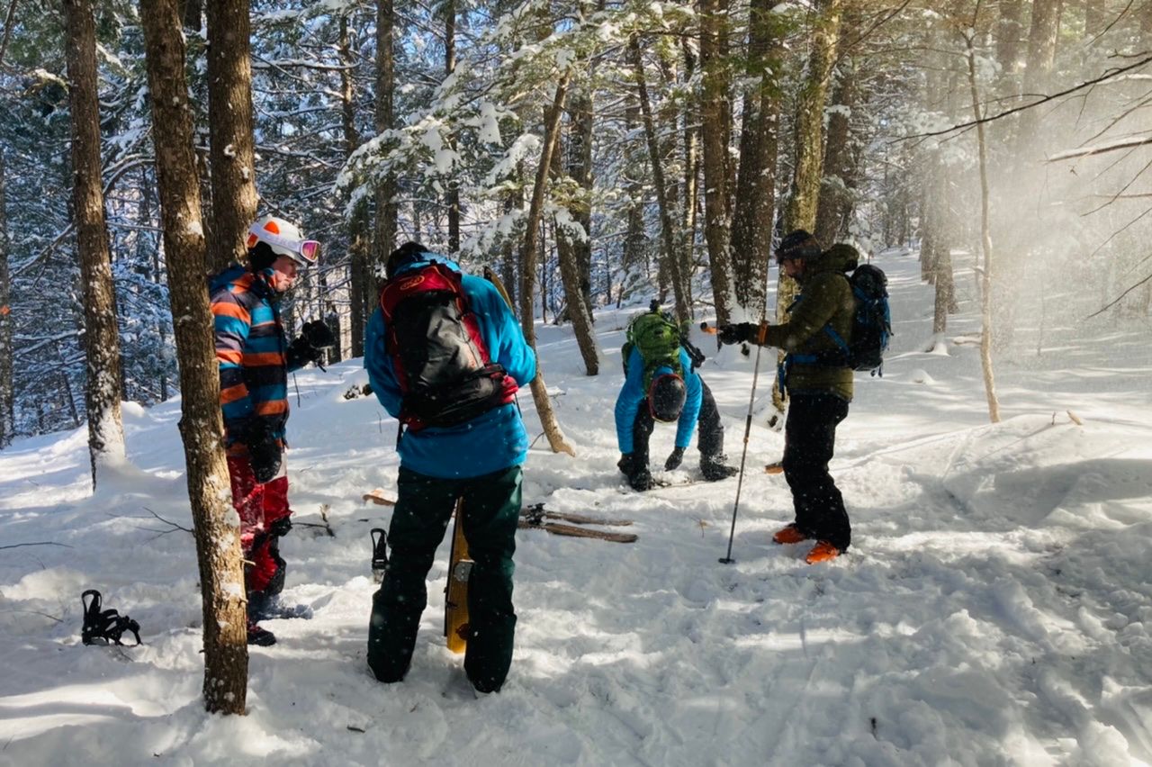 Transitioning from uphill to downhill