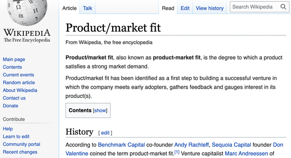 I think we need to rename PM (Product Manager) to PMFD (Product Market Fit Doula)