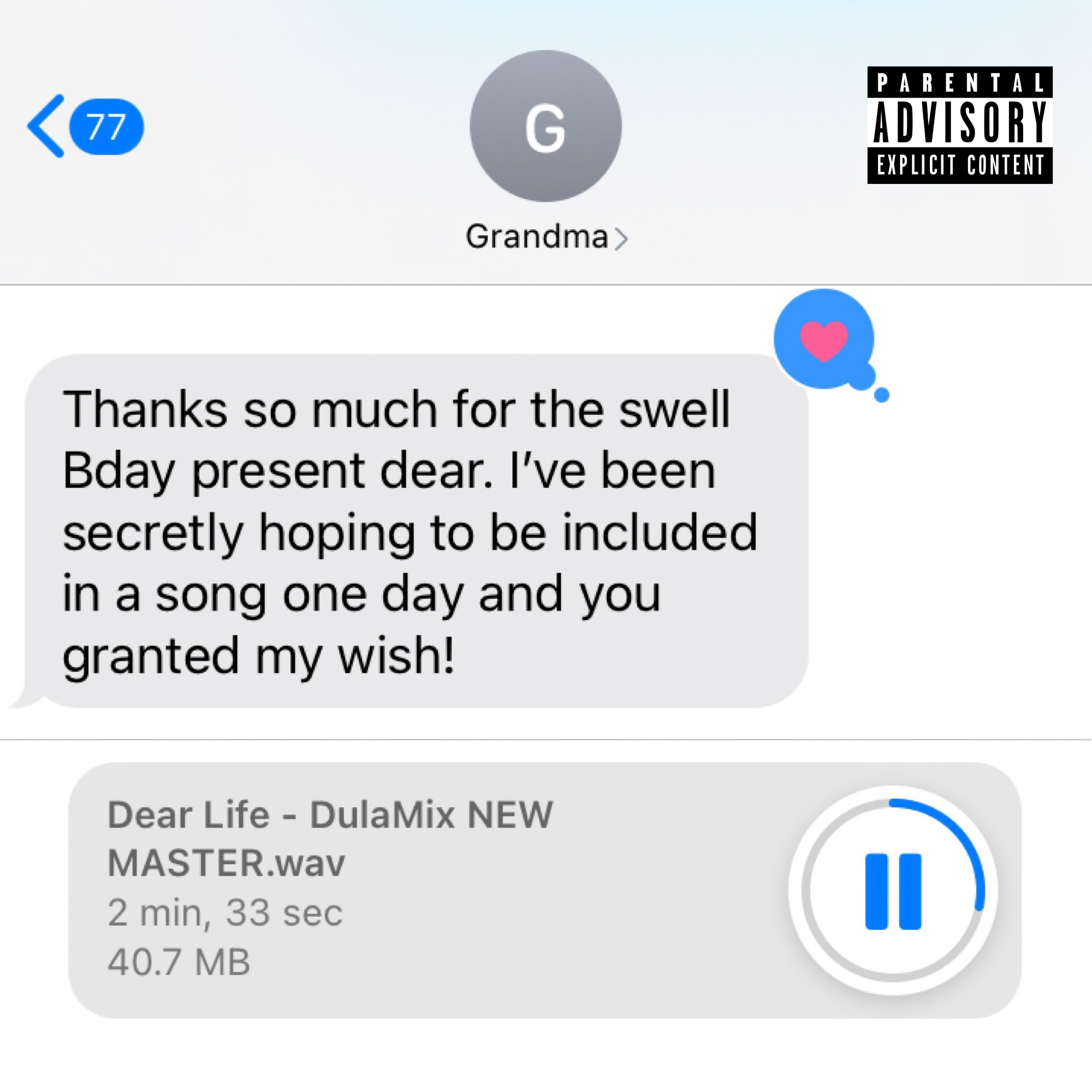 NEW SONG OUT TONIGHT AT MIDNIGHT