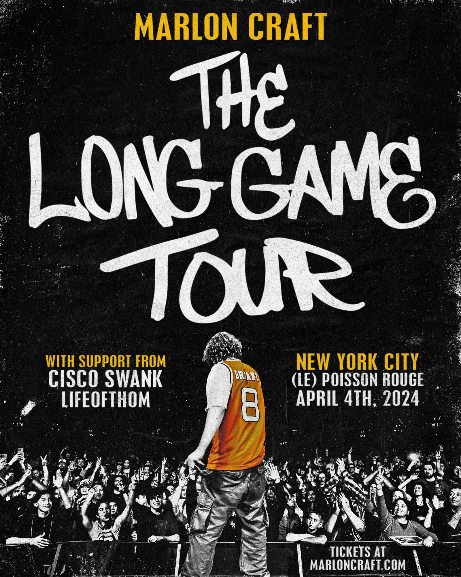 BIG MARLON CRAFT NYC SHOW THIS THURSDAY