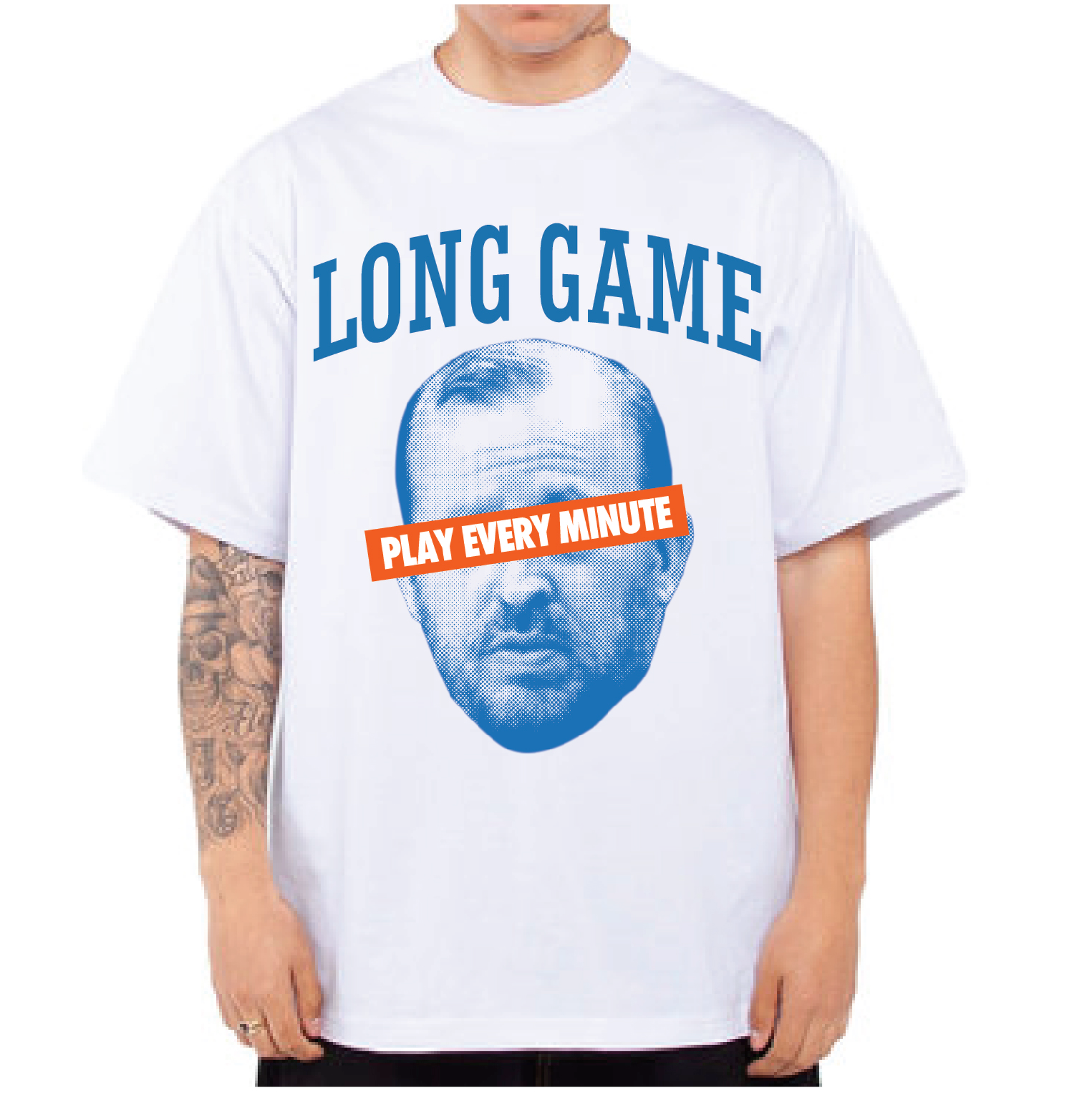 Available Now - Long Game 'PLAY EVERY MINUTE' Tee