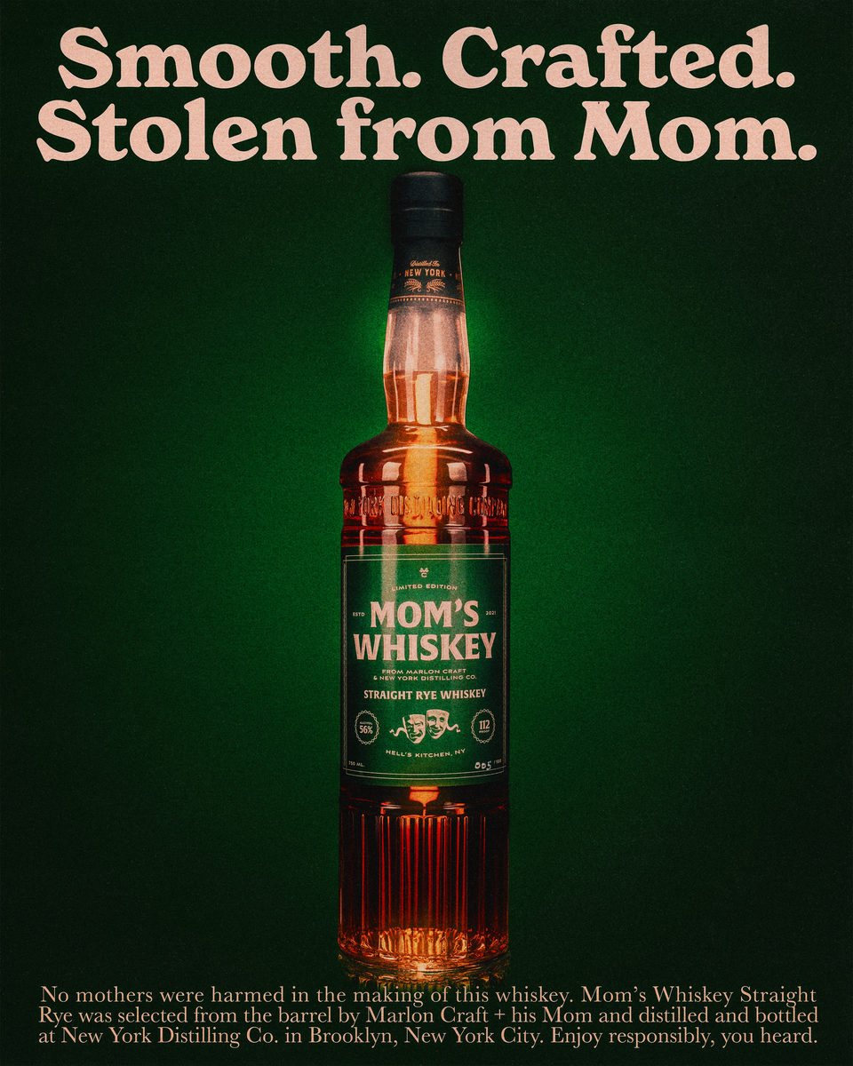 MOM'S WHISKEY NEW BATCH ON SALE FRIDAY..