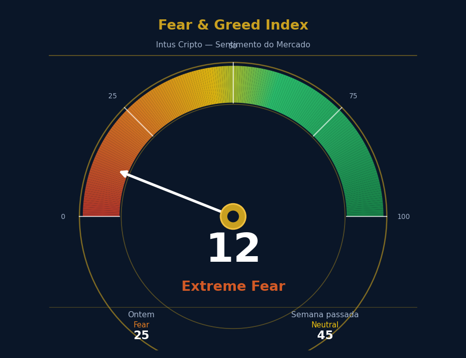 Fear and Greed Index - Intus Cripto