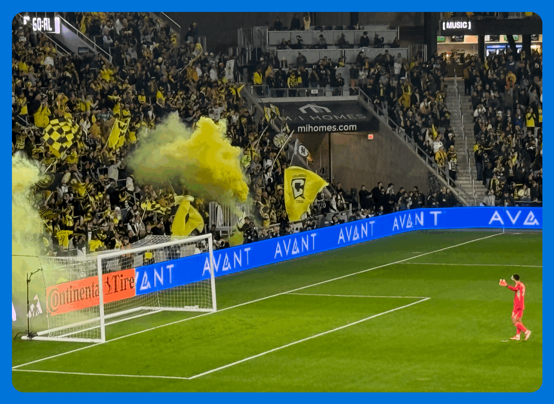 Fire and brimstone: Crew 4, Cincinnati 0. This playoff series is headed back to Porkopolis