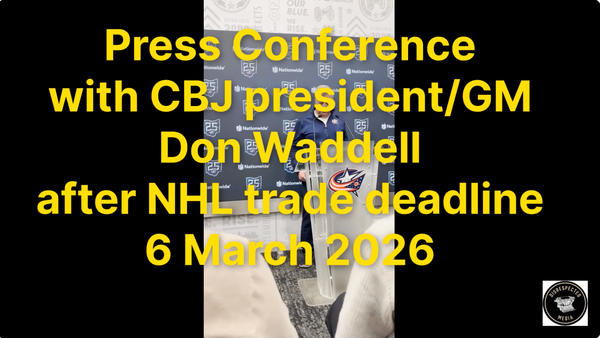 Video: Don Waddell NHL trade deadline press conference