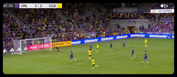 Crew dominate in Orlando and lose, 3-2