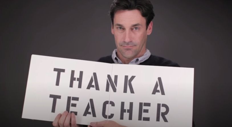 Thank a teacher!