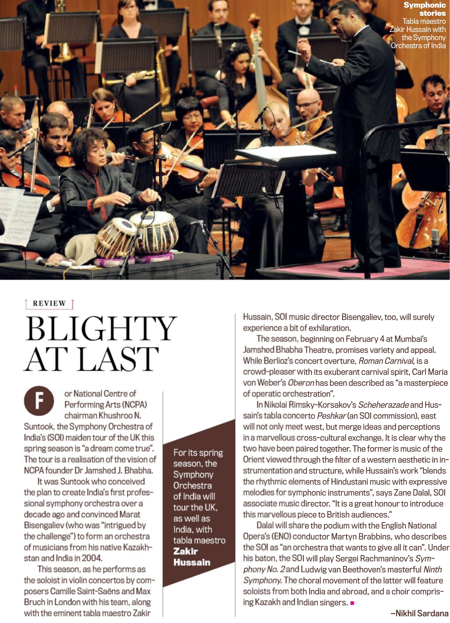 India Today Review Blighty at Last