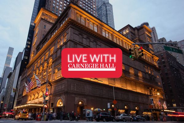 “Live with Carnegie Hall” Continues with New Episodes in December