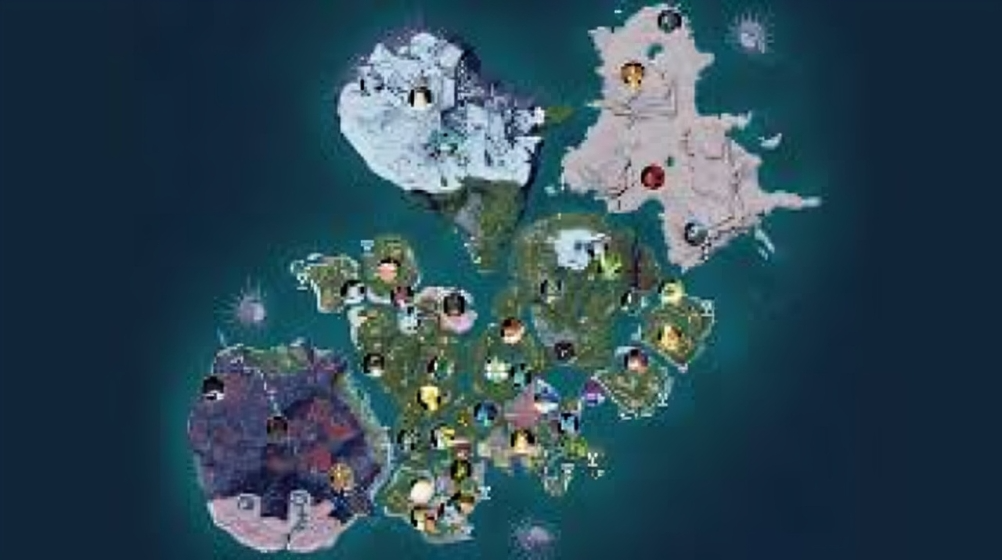 Palworld Map