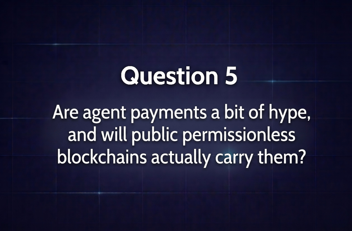 Open Floor: On Agent Payments and the Rails Question
