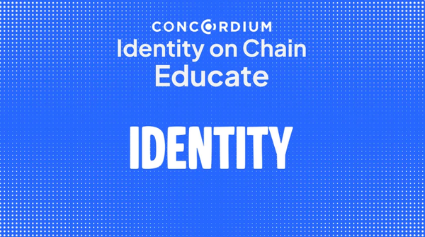 Encode: Concordium 101 Identity