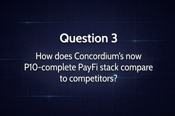 The Question Everyone Asks Wrong: How Does Concordium's PayFi Stack Compare?