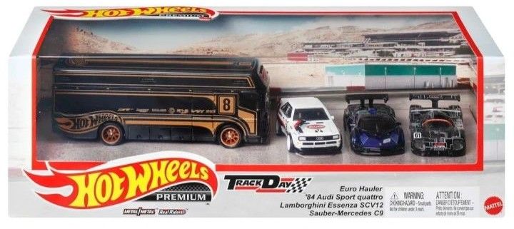 Hot Wheels Track Day ミニカー 8台セット Track Day - Premium Box Set