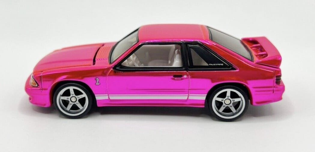 ホットウィール RLC限定　マスタング　スペクトラピンク Hot Wheels RLC Exclusive Pink Edition 1993 Ford Mustang Cobra R