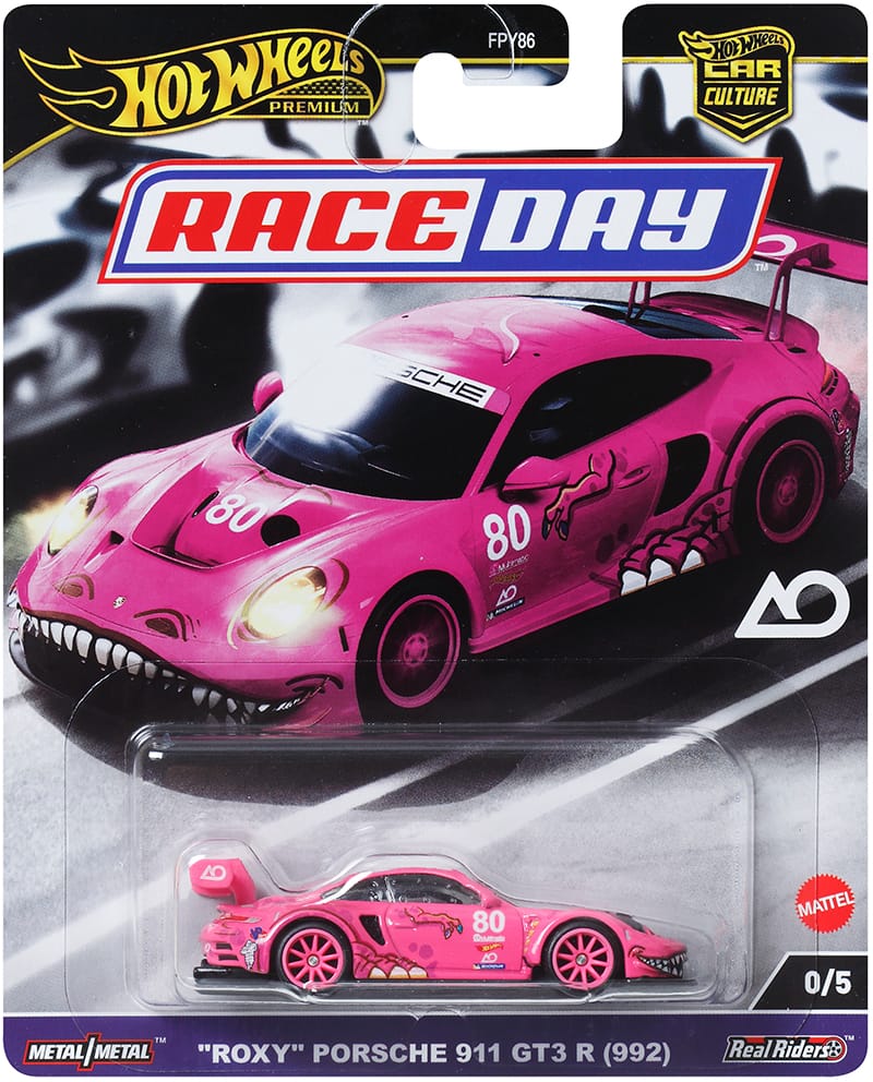 GT3 911 Porsche Wheels Hot chase R GT3 911 PORSCHE REXY Day Race Culture Car Premium Wheels Hot NEW チェイスカー ミニカー