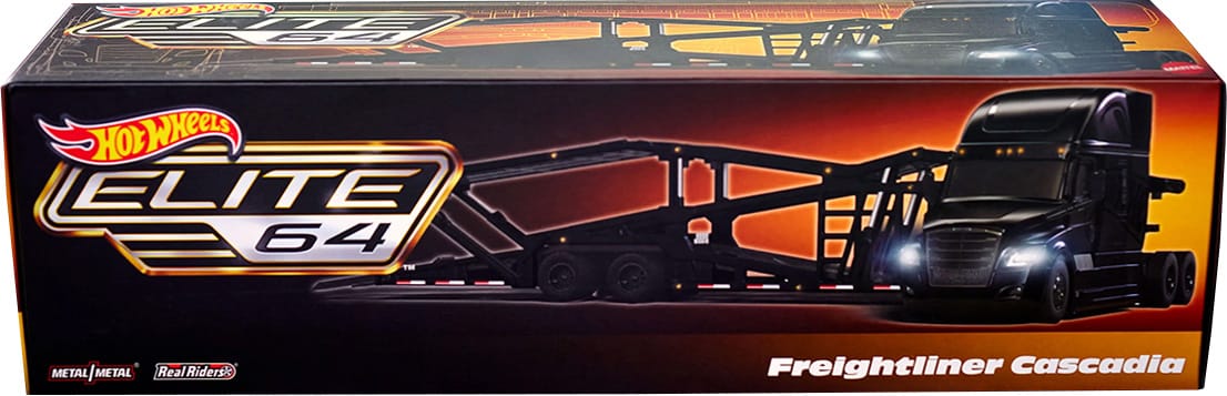 ミニカー Hot Wheels Elite 64 FreightlinerCascadia Hot Wheels Elite 64 Freightliner Cascadia