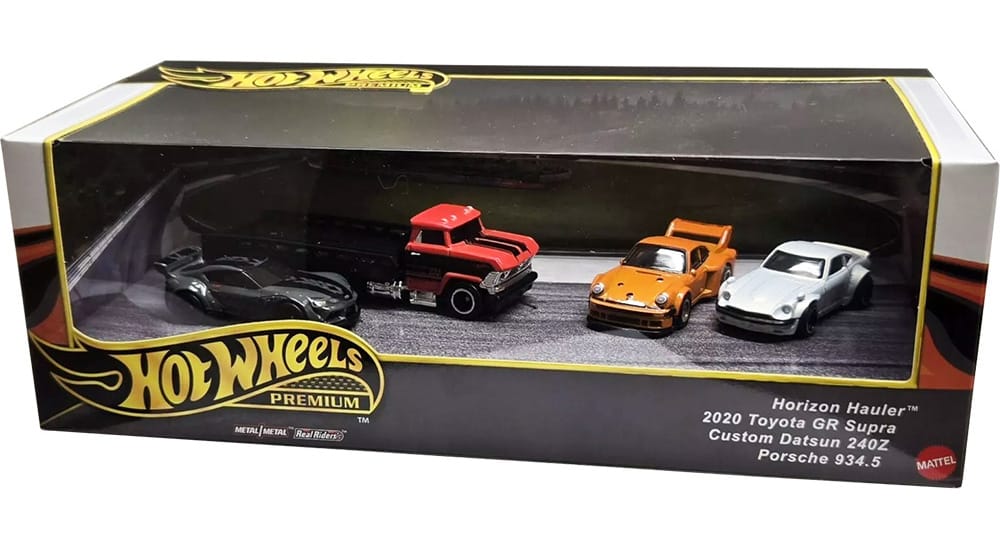 Hot Wheels ミニカー コレクション　セット MATTEL（マテル） ホットウィール プレミアム コレクターセット NISSAN