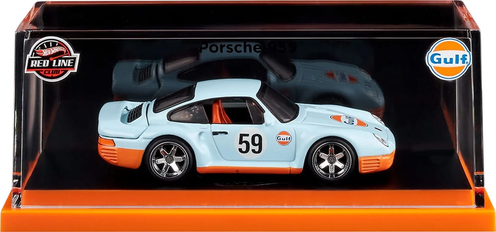 1986 Porsche 959 - Hot Wheels 2025 Red Line Club