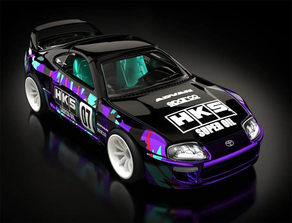 Hot Wheels 1997 Toyota Supra HKS トヨタスープラ Hot Wheels 2025 sELECTIONs 1997 Toyota Supra