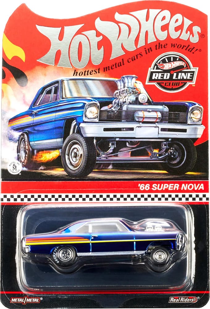 66 Super Nova - 2023 Red Line Club - Hot Wheels Giveaway
