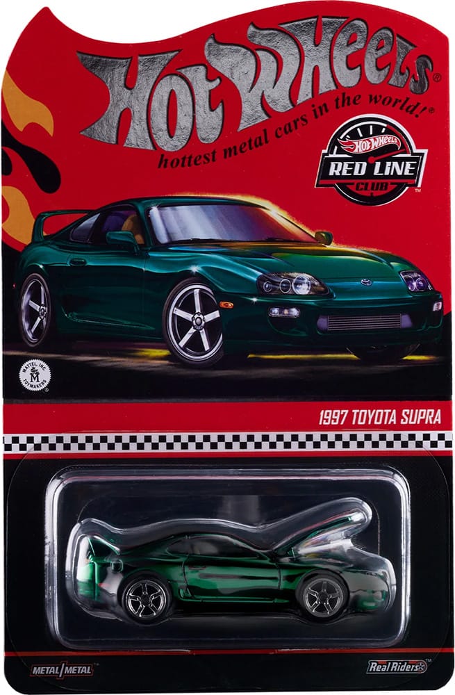 J*u様 hotwheels6台　スカイライン、スープラ、FD 1997 Toyota Supra - Hot Wheels 2025 Red Line Club