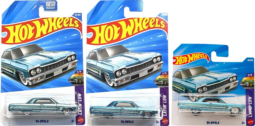 64 Impala - Hot Wheels 2026 Super T-Hunt - US, Int. & Short Card
