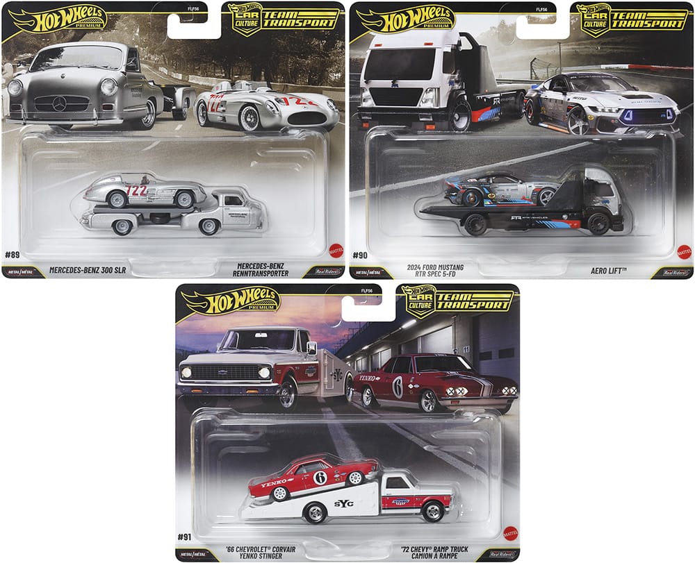 Hot Wheels 2026 Car Culture: Team Transport - Mix 2
