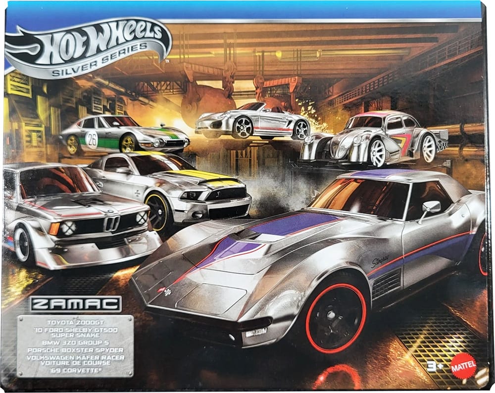 Hot Wheels 2026 Zamac 6-Car Box Set