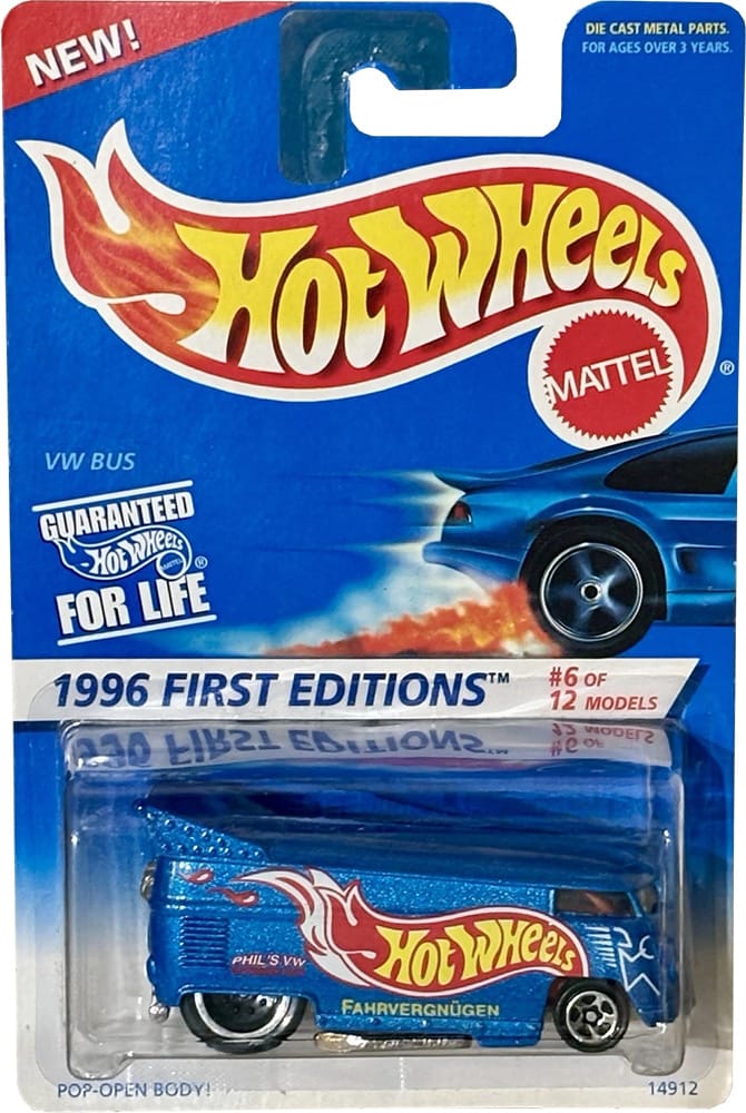 VW Bus - 1996 First Editions - Hot Wheels Giveaway