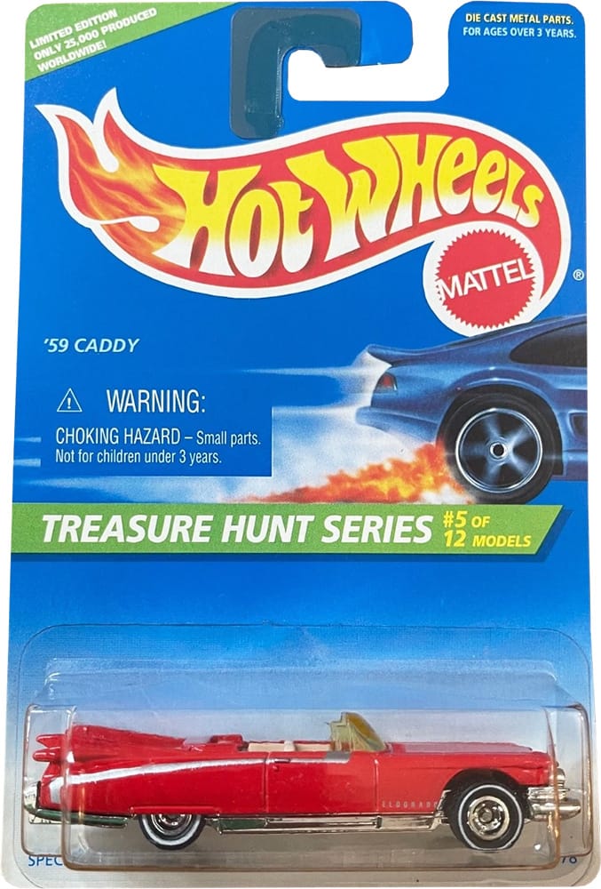 '59 Caddy - 1996 Treasure Hunt - Hot Wheels Giveaway