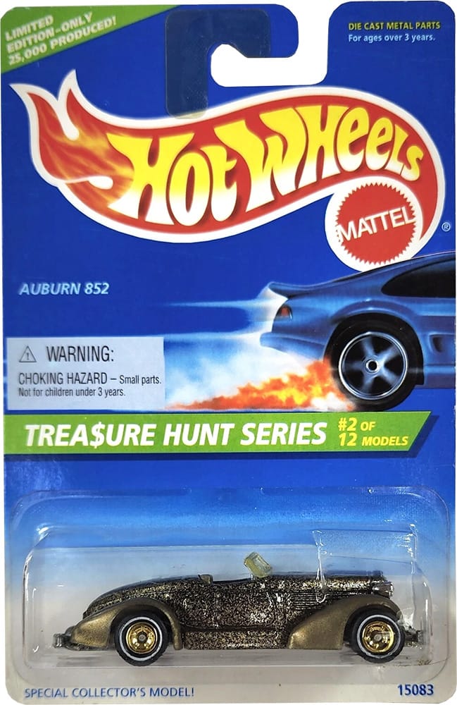 Auburn 852 - 1996 Treasure Hunt - Hot Wheels Giveaway