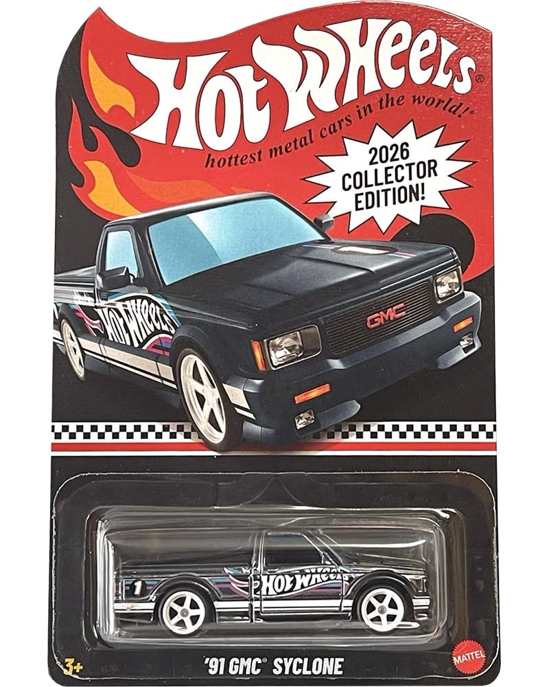 ホットウィール 2026 コレクターエディション 91 GMC サイクロン 2台 91 GMC Syclone - 2026 Hot Wheels Collector Edition