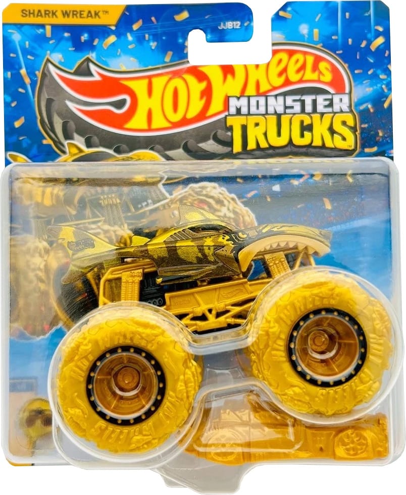 Hot Wheels モンスタートラック ゴールド Shark Wreak - Golden Edition 2026 Monster Trucks