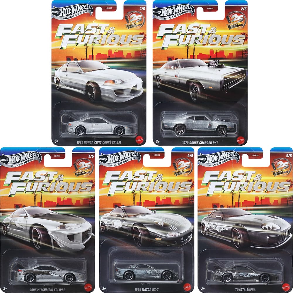Hot Wheels 2026 Fast & Furious: Silver Anniversary