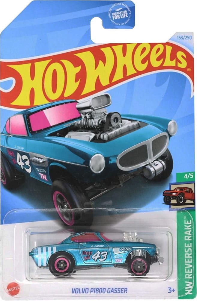 Volvo P1800 Gasser - 2024 Super Treasure Hunt - Hot Wheels Giveaway