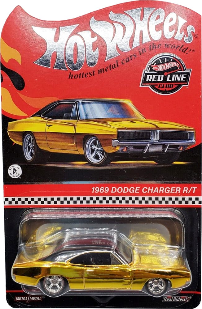 1969 Dodge Charger R/T - 2023 Red Line Club - Hot Wheels Giveaway