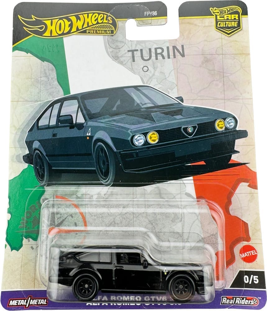 Alfa Romeo GTV6 - Car Culture Chase Car - Hot Wheels Giveaway