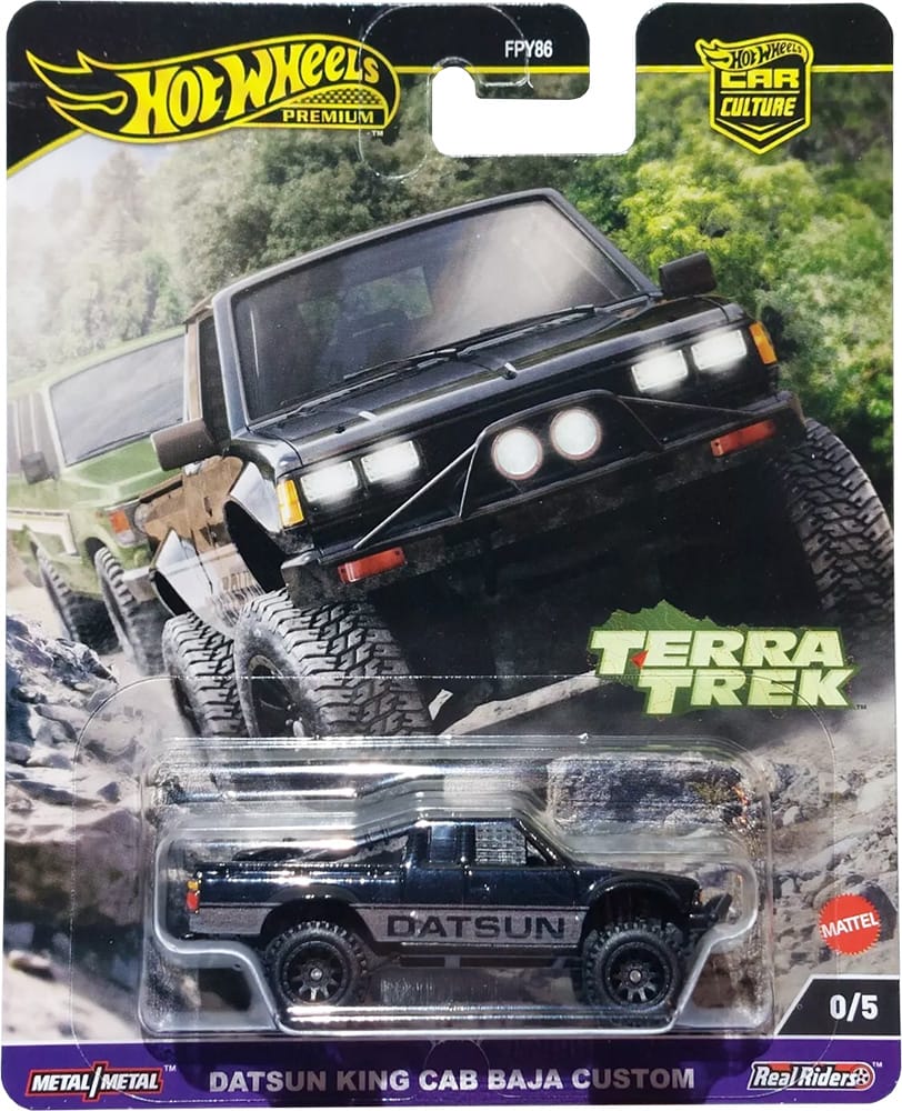 Datsun King Cab Baja Custom - Car Culture Chase Car - Hot Wheels Giveaway