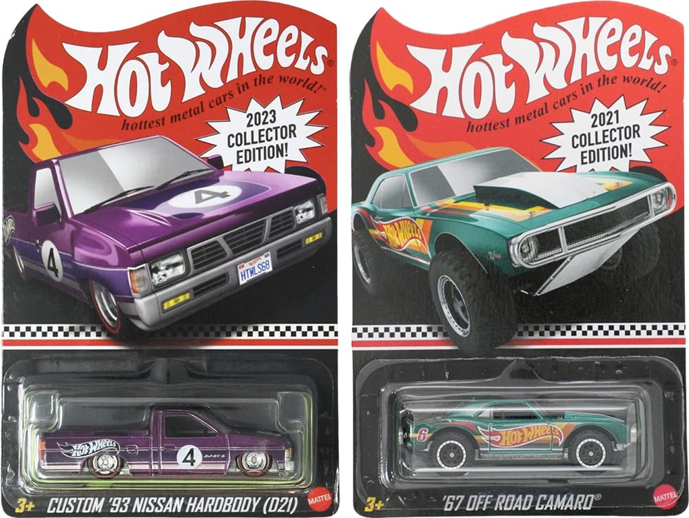 Custom '93 Nissan Hardbody (D21) & '67 Off Road Camaro - Hot