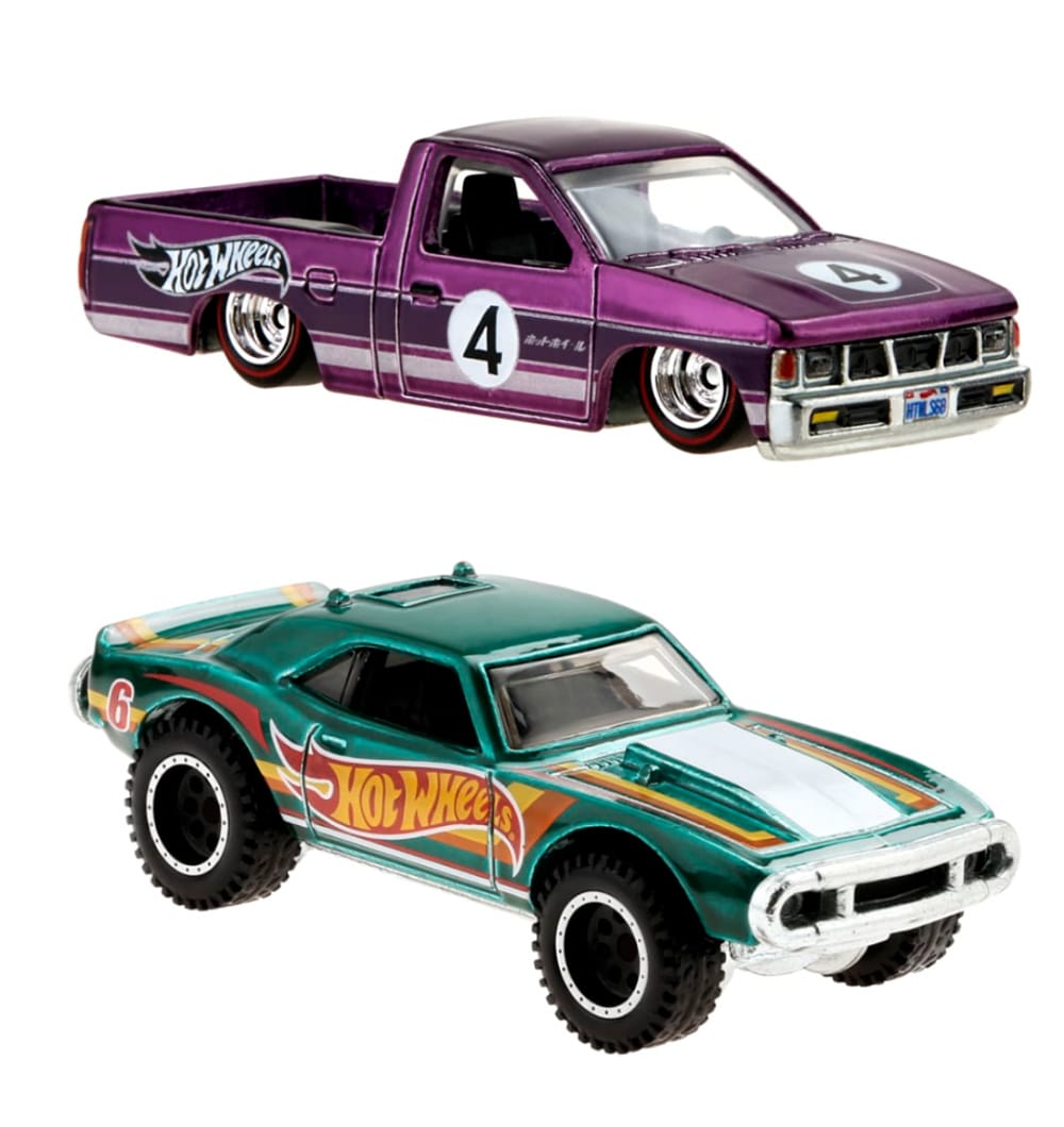 Custom '93 Nissan Hardbody (D21) & '67 Off Road Camaro - Hot