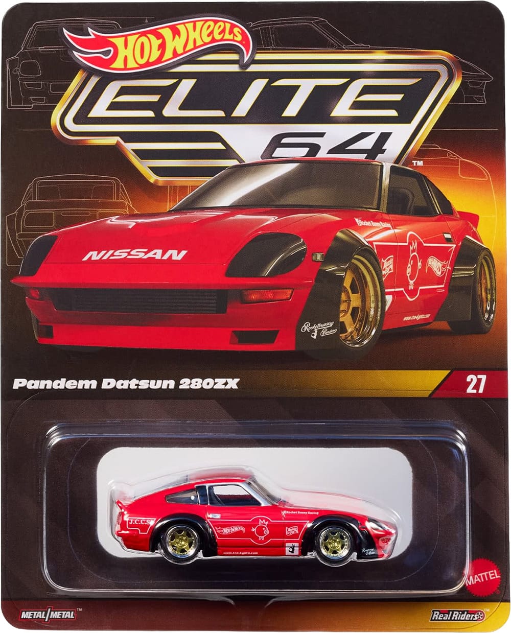 Pandem Datsun 280ZX - Hot Wheels Elite 64 #27
