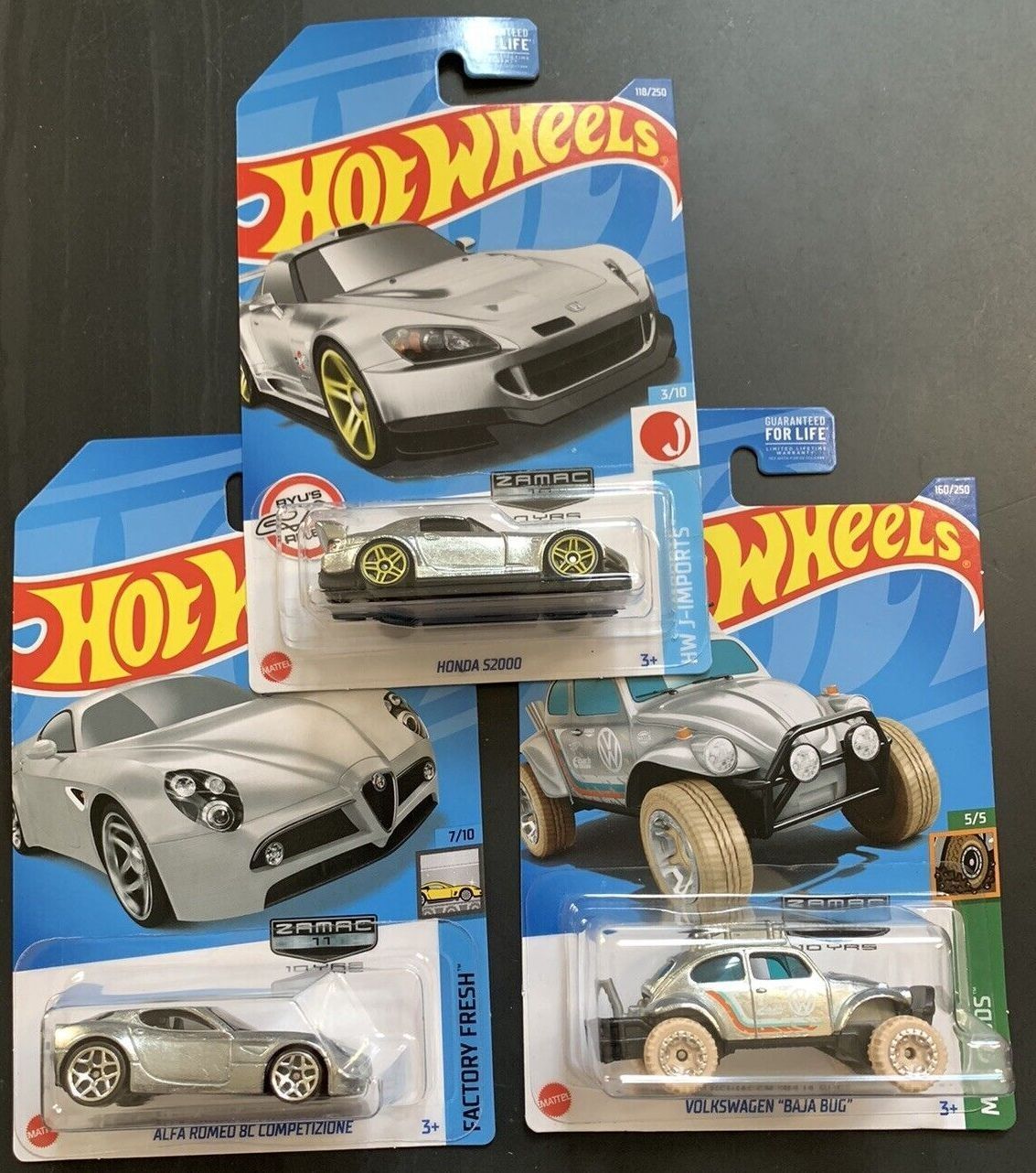 Hot Wheels 2022 Zamac Edition - 10, 11, 12