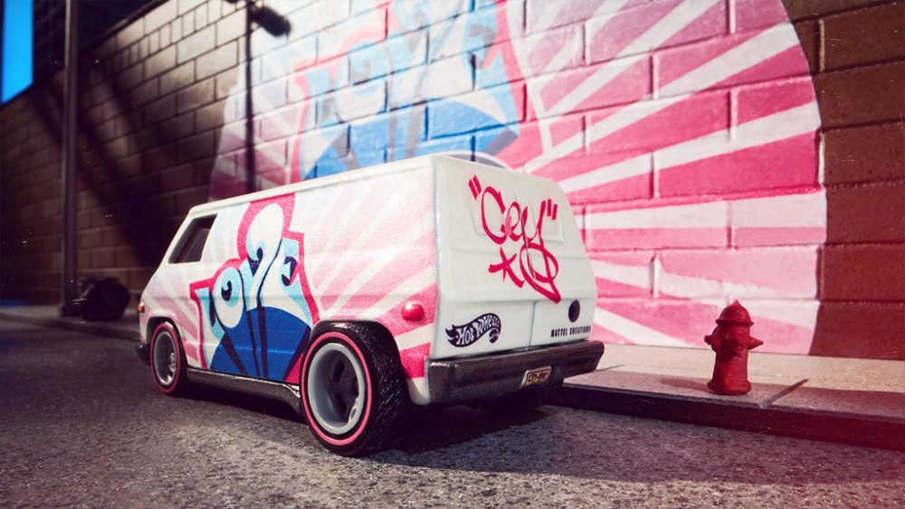 Hot Wheels x Cey Adams Love Van