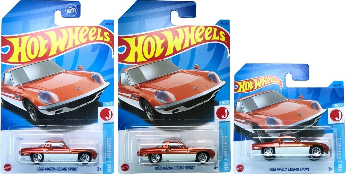 1968 Mazda Cosmo Sport - U.S., Int. & Short Card