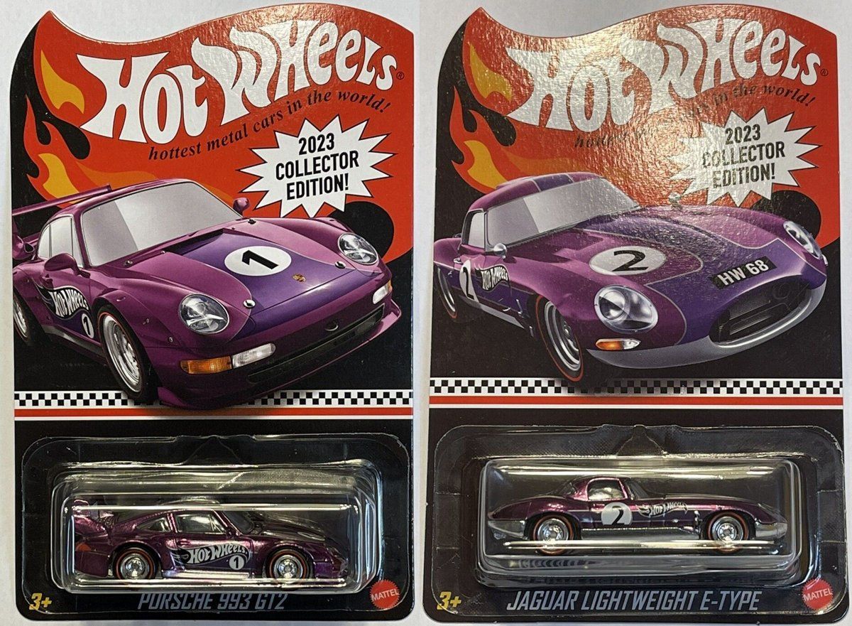 2023 Collector Edition Porsche & Jaguar - Carded