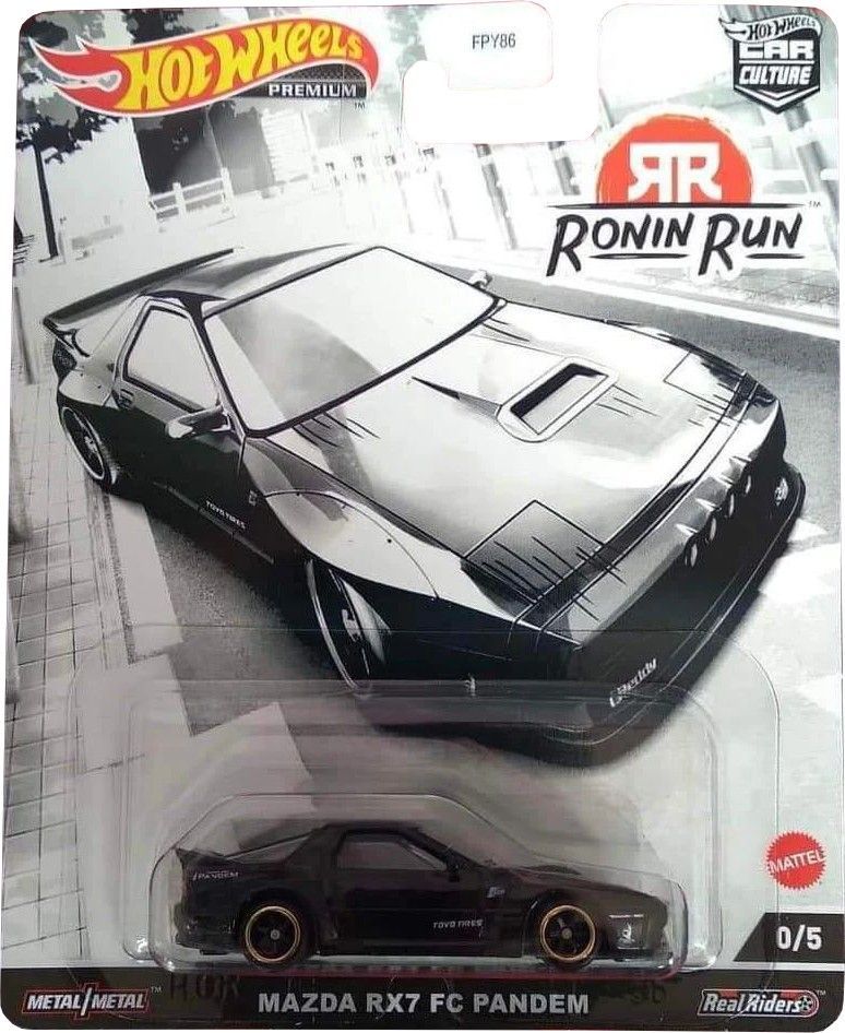 Mazda RX7 FC Pandem Ronin Run Chase - Blister Card